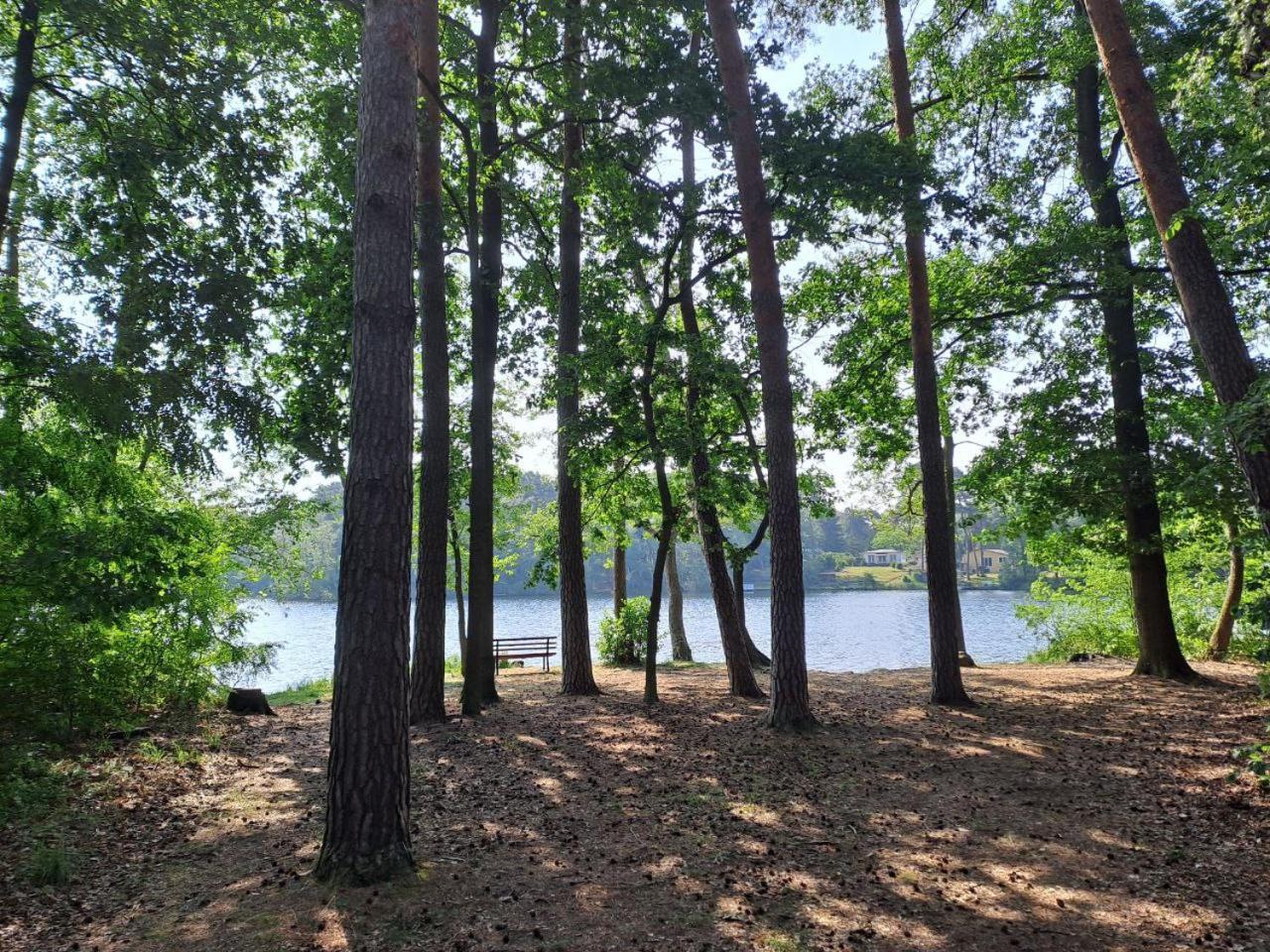 Ferienwohnung Gruenblick Heidesee Buitenkant foto